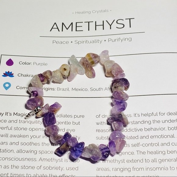 Amethyst Bracelet - Picture 2 of 3